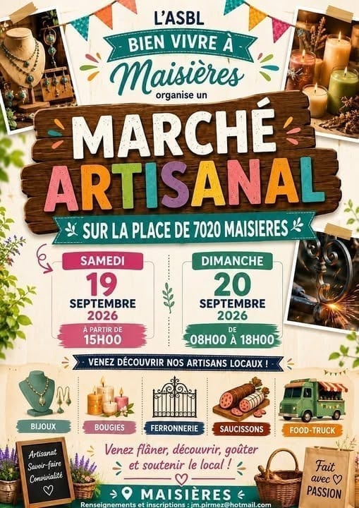Marché Artisanal de Maisières